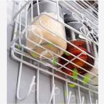 Multifunctional Refrigerator Side Frame, Multi-Layer Side Frame, Kitchen Utensils Foldable Hook