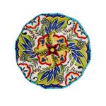 Western Dishes Round Breakfast Plate Microwave Tableware