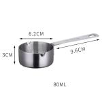 Kitchen Baking Measuring Spoons Silver Gray Ladle Pots And Pans