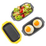 Nonstick Handheld Microwave Cookware Set For Efficiently Frying Eggs