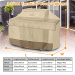 210D Waterproof Outdoor Barbecue Grill Cover