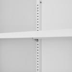 Modern Storage Cabinet With Adjustable Shelves, Magnetic Door Stopper, Aluminum Alloy Handles, And Breathable Design For Home Organization - Ideal For Living Room, Bedroom, Or Entryway
