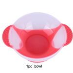 Baby Tableware Dinnerware Suction Bowl With Temperature Sensing Spoon Baby Food Baby Feeding Bowls Dishes