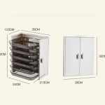 Perforation-free Multi-layer Rack For Kitchen Storage And Side Dishes