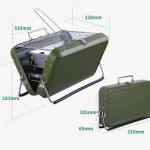 Easy Travel Portable Charcoal Outdoor Grill