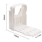 Foldable Toast Bread Slicer Adjustable Plastic Bread Cutting Tools Loaf Cheese Slicer Pastry Cutter Rack Kitchen Gadgets