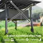 Aluminum Small Folding Table   Dining Table