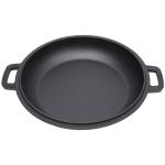 One In One Pre Seasoned Cast Iron Dutch Oven With Dual Handles, Outdoor Camping Deep Pot, With 2 Silicone Handle Covers, Banned Platform Temu