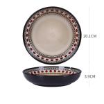 Dish Dishes Western-style Household Dishes Fruit Dishes Flat Dishes Nordic Tableware