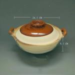 Fashion Traditional Clay Pot With High Temperature And Iron Wire Casserole