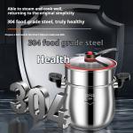 Stainless Steel Micro-pressure Couscous Pot Explosion-proof