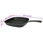 Cast Iron Grill Pan 24 x 23 cm