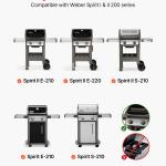15 In Flavorizer Bars Steel Grill Replacement For Weber Spirit I II 200 Series