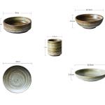 Japanese Style Handmade Creative Ceramic Retro Home Western Dishes