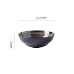 American Creative Ceramic Tableware Kiln Glazed Dishes