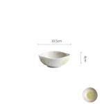 Salad Dishes Soup Bowl Noodle Bowl Household Ceramic Tableware Dessert Fruit Plate