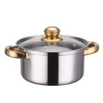 12Pcs Stainless Steel Casserole Saucepan Stock Pot Set Kitchen Induction Cookware