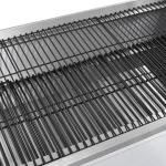 Suckling pig grill, butcher's grill with electric drive