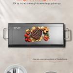 32x14 In Flat Top Griddle Carbon Steel Universal BBQ Grill Pan Cookware