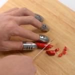 Cut Vegetable Protector Stainless Steel Finger Guard Hand Guard Kitchen Utensils