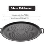 Household Non Stick Pot Wheat Rice Stone Barbecue Plate