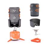 Widesea Outdoor Cookware Set Heat-Collecting Energy-Boosting Camping Cooking Gear
