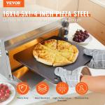 Pizza Steel, 16' X 14.5' X 1/4' Pizza Steel Plate For Oven, Pre-Seasoned Carbon Steel Pizza Baking Stone With 20X Higher Conductivity, Heavy Duty Pizza Pan For Outdoor Grill, Indoor Oven