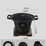 Food Non-Stick Small Barbecue Grill Household Indoor Barbecue Small Grill