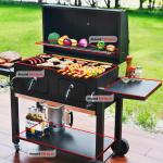Charcoal Barbecue Outdoor Grill Foldable