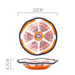 Retro Hand Drawn Dishes Home Rice Bowls
