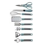 Stainless Steel Kitchen Gadgets Household Kitchen Utensils Tray Peeler Egg Beating Scissors Gifts