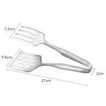 Stainless Steel Steak Frying Spatula Roast Fish BBQ Tongs Bread Meat Food Clip Drain Oil Leak Shovel Kitchen Cooking Utensils