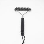 12 inch stainless steel curl cleaning brush BBQ grill brush BBQ professional cleaning wire brush