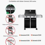 17 In Flavorizer Bars Steel Grill Replacement For Weber Genesis 300 Series
