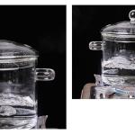 Glass Pot Stove Pot Kitchen Transparent Mini Soup Pot Stove Stove Cooking Tools Accessories