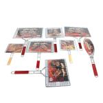 Hamburger Barbecue Grill Tool Galvanized Iron Wire