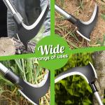 High Manganese Steel Double Chopping Sickle Cutting Wood And Mowing Tools