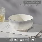 Light Gray Ceramic Bowls And Dishes