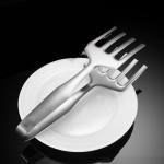 Stainless Steel Steak Frying Spatula Roast Fish BBQ Tongs Bread Meat Food Clip Drain Oil Leak Shovel Kitchen Cooking Utensils