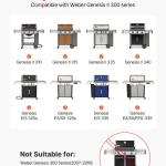 17 In Flavorizer Bars Steel Grill Replacement For Weber Genesis II 300 Series
