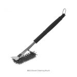 Barbecue Cleaning Brush, Stainless Steel Wire Brush, Grill Brush, Iron Brush, Long-handled Brush