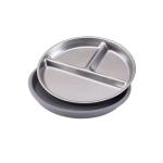 1PCS Stainless Steel Dishes Plate Detachable Suction Bowl Fo