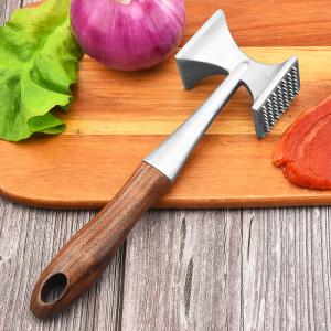 Double-sided Steak Tenderizers Kitchen Tools Tendon Breaking Hammer Stainless Steel Meat Hammer