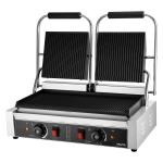 Commercial Panini Press Grill Electric Sandwich Maker Griddle Plate 19x9in