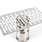 Outdoor Picnic Simple Portable Mini Barbecue Grill Grill Plate Stainless Steel Folding Grill Grill Grill