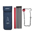Compatible with Apple, Outdoor Campfire Tripod BBQ Barbecue Grill
