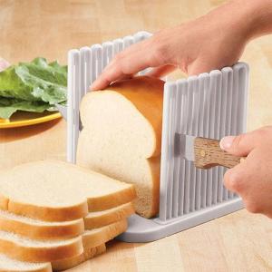 Rectangle Bread Slicer Cutter Mold Toast Loaf Cutting Pro Bread Slicer Cutter Mold Maker Slicing Guide Loaf Kitchen Tools
