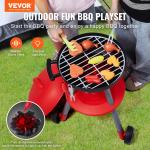 28-teiliges Grill-Spielset Kinderspielzeug-Küchenspielset Mit Ton Und Licht Spielset Für Kleine Köche Interaktives Grillspiel