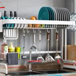 Artifact Supplies Dishes Storage Rack Home Daquan