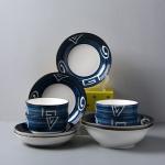 Jingdezhen Ceramic Japanese Dishes Set Net Celebrity Tableware
